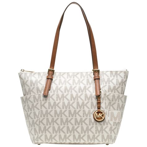michael kors white jet set